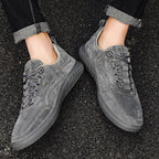 Suede Sneakers Breathable Mesh Lining Cushioned Insole – Carvo