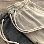 Knit Blend Drawstring Shorts Relaxed Fit – Ferron