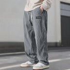 Corduroy Sweatpants Fine-Wale Stretch with Deep Pockets – Fen