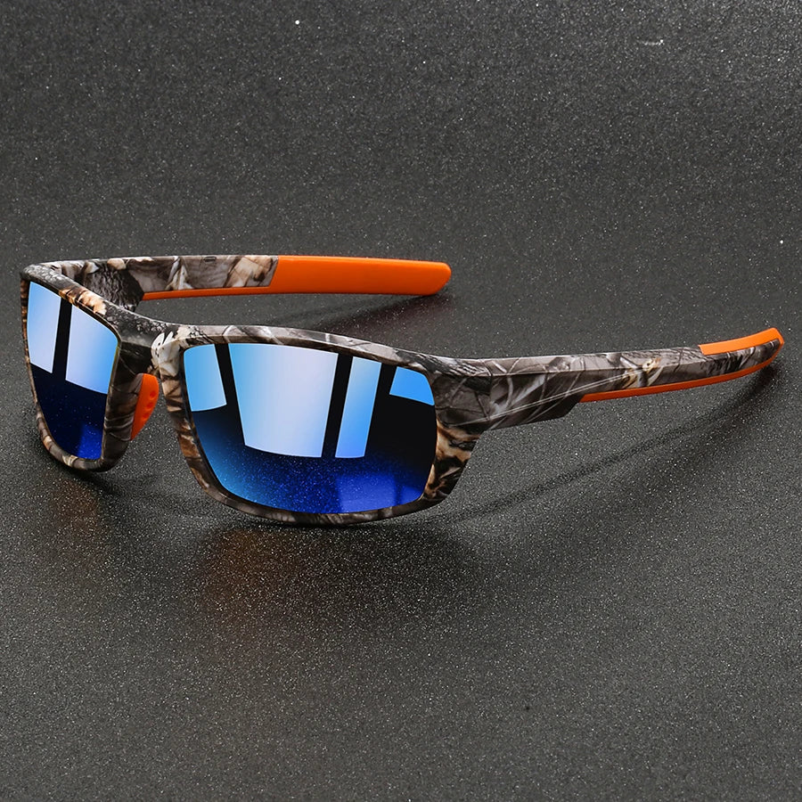 Polarized Camo Sunglasses Mirror Lens Lightweight Frame – Vortan