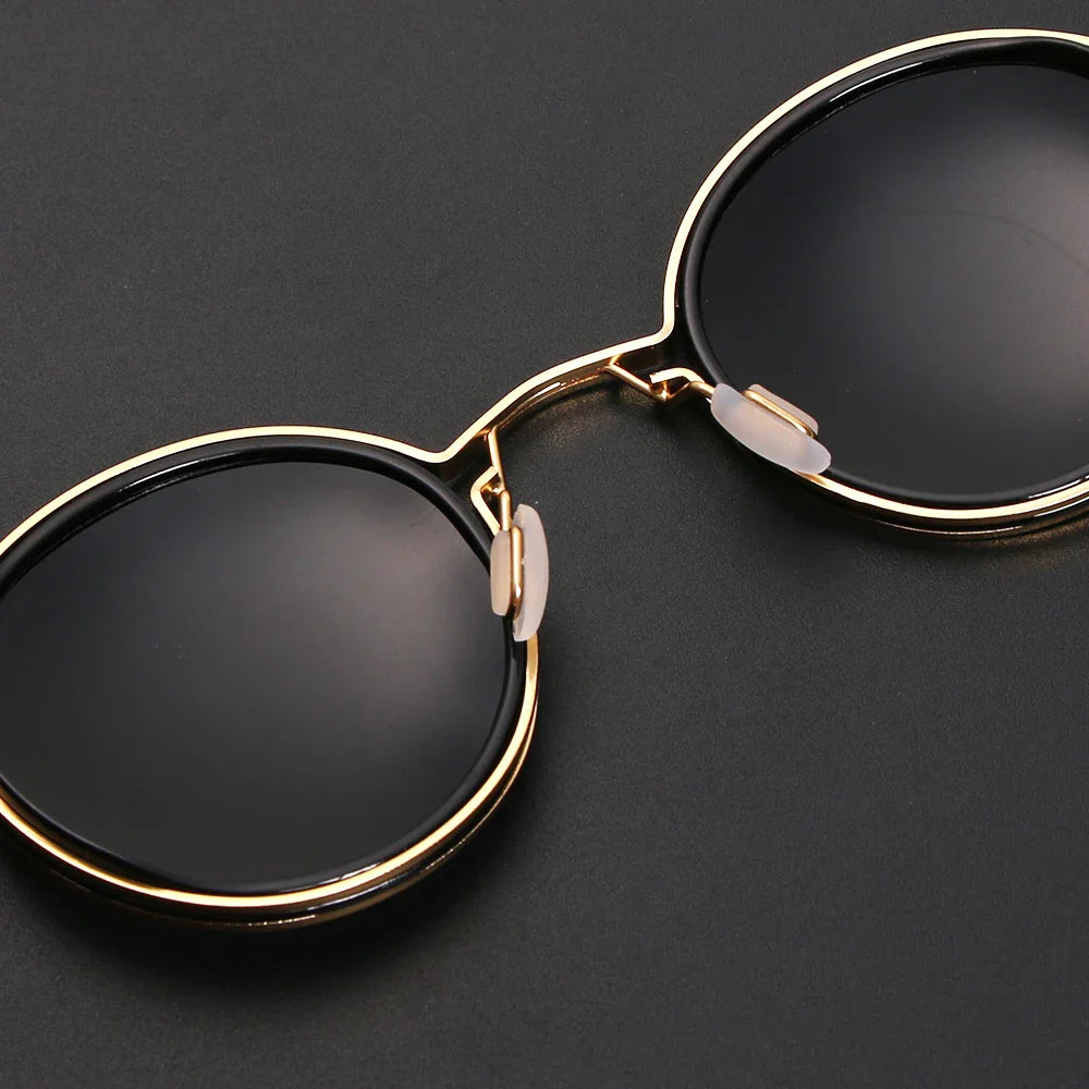 Aviator Sunglasses Polished Metal Frame Polarized Lens – Selvex