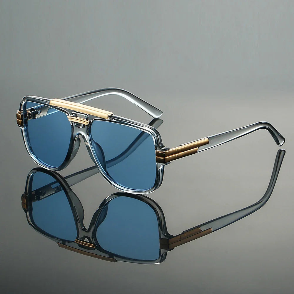 Rectangular Sunglasses Lightweight Frame UV400 Lens – Caldon