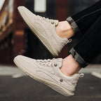 Suede Sneakers Breathable Mesh Lining Cushioned Insole – Carvo