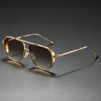 Aviator Sunglasses Gradient Lens Retro Frame – Ferro
