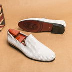 Suede Loafer Slip-On with Bonded Leather Insole – Siena