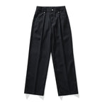 Pleated Dress Trousers Relaxed Fit Stretch Woven – Talver
