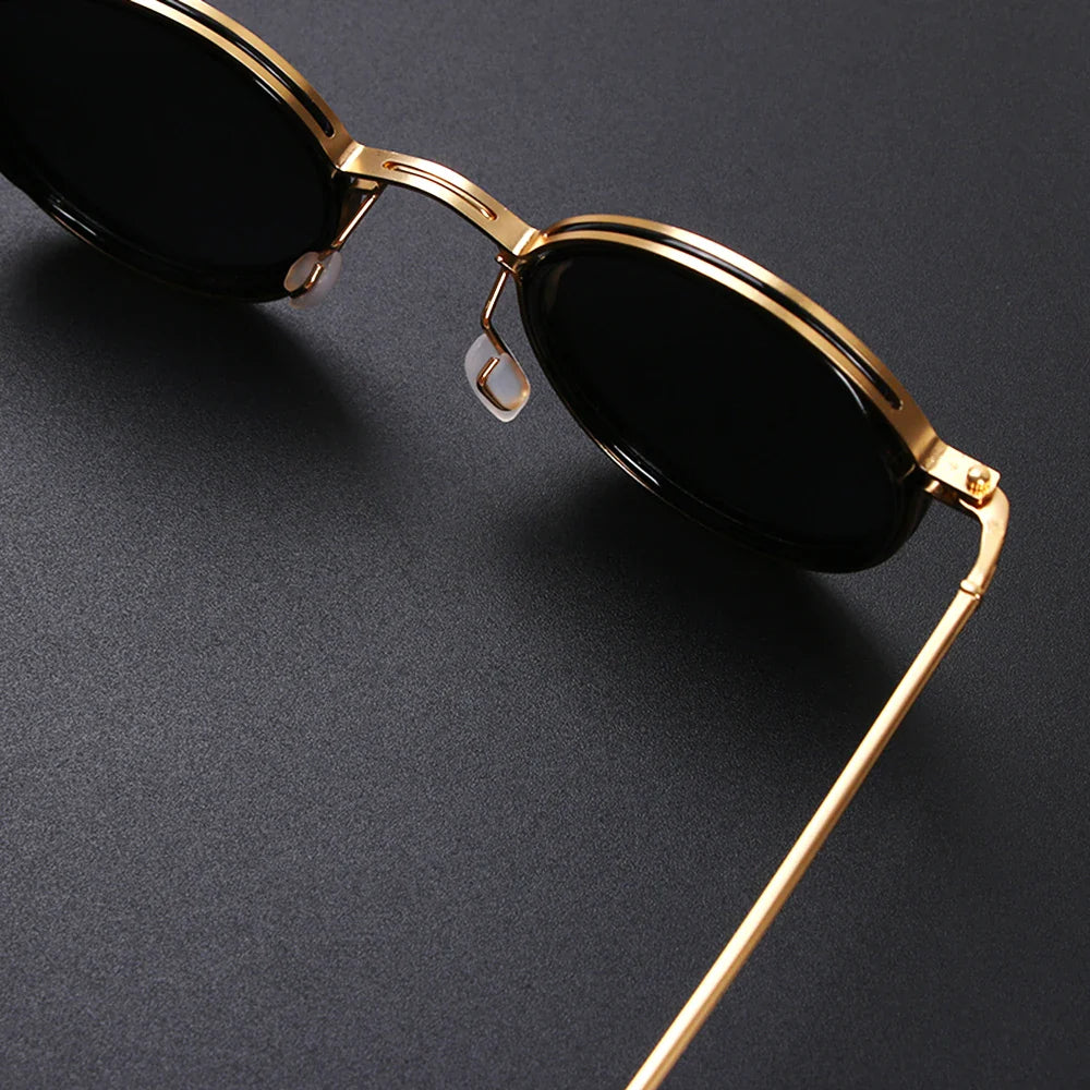 Aviator Sunglasses Polished Metal Frame Polarized Lens – Selvex