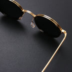 Aviator Sunglasses Polished Metal Frame Polarized Lens – Selvex