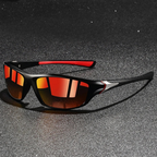 Wraparound Sport Sunglasses Polarized Mirrored Lenses – Aldren