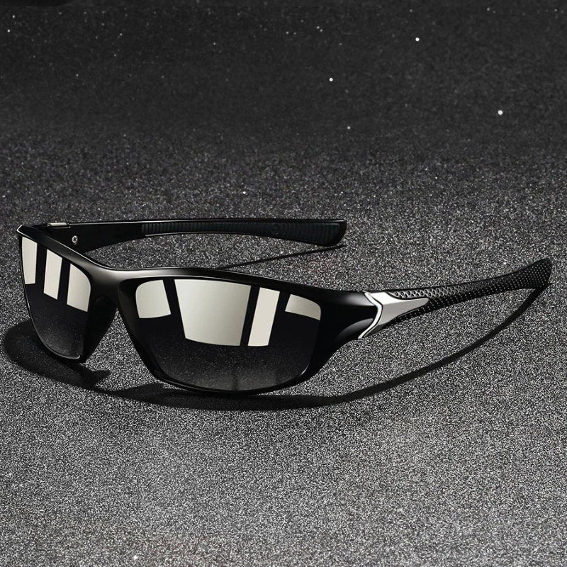 Wraparound Sport Sunglasses Polarized Mirrored Lenses – Aldren