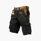 Cargo Shorts Lightweight Relaxed Fit Six-Pocket with Belt – Colter