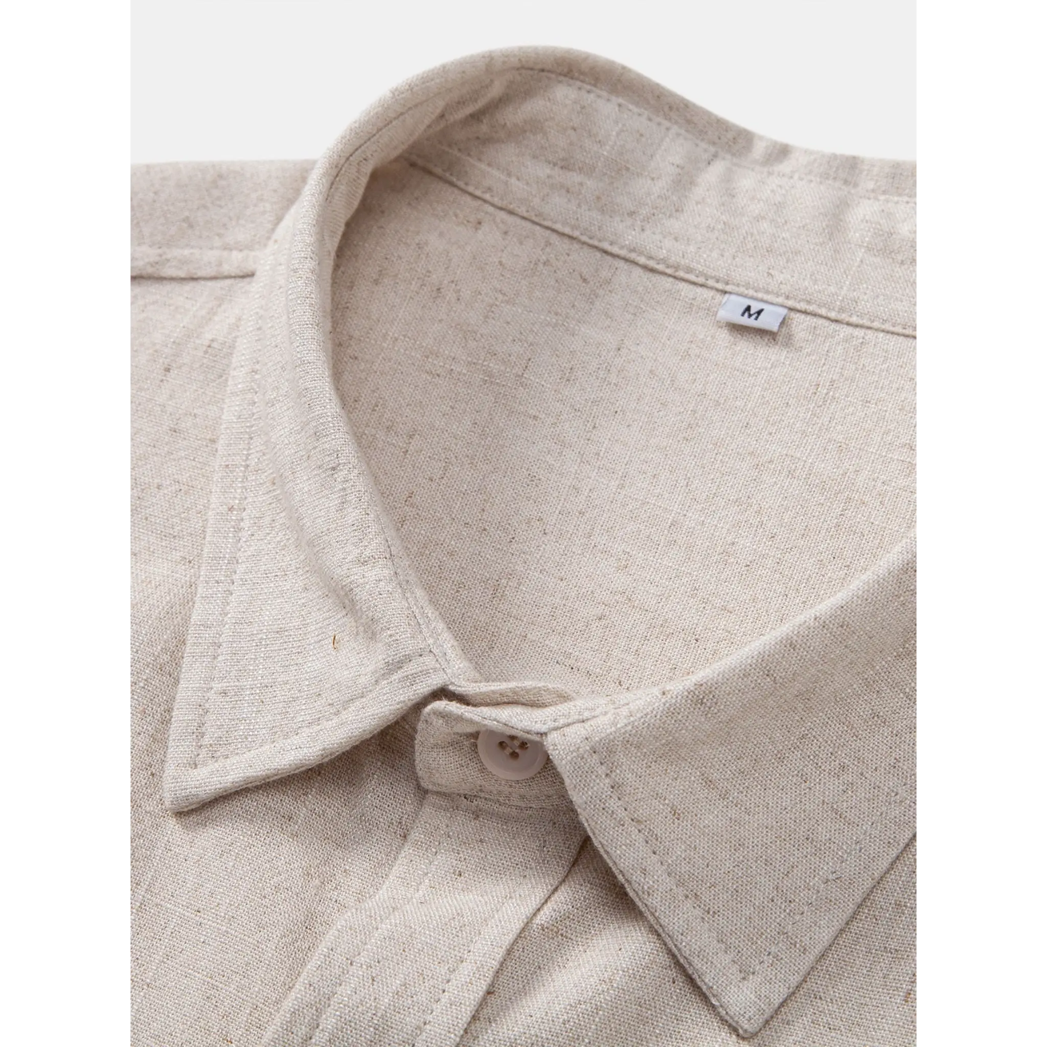 Linen Pants Men Utility Shirt Set 2-Piece Smart Casual – Raxo
