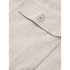 Linen Pants Men Utility Shirt Set 2-Piece Smart Casual – Raxo