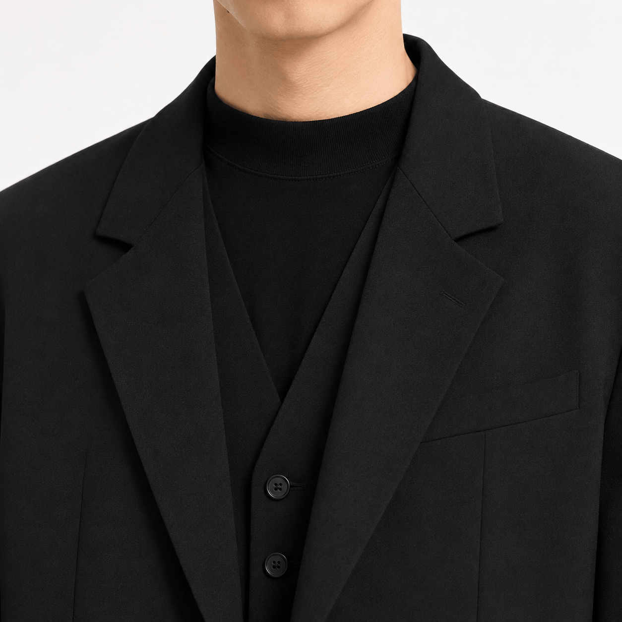 Men's 3-Piece Suit Single-Breasted Notch Lapel with Vest – Grenco