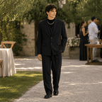 Men's 3-Piece Suit Single-Breasted Notch Lapel with Vest – Grenco
