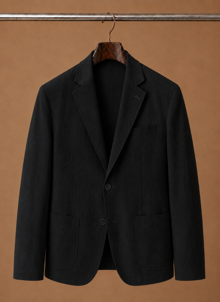Mens Blazer Linen-Blend Tailored Smart Casual Lightweight – Croven