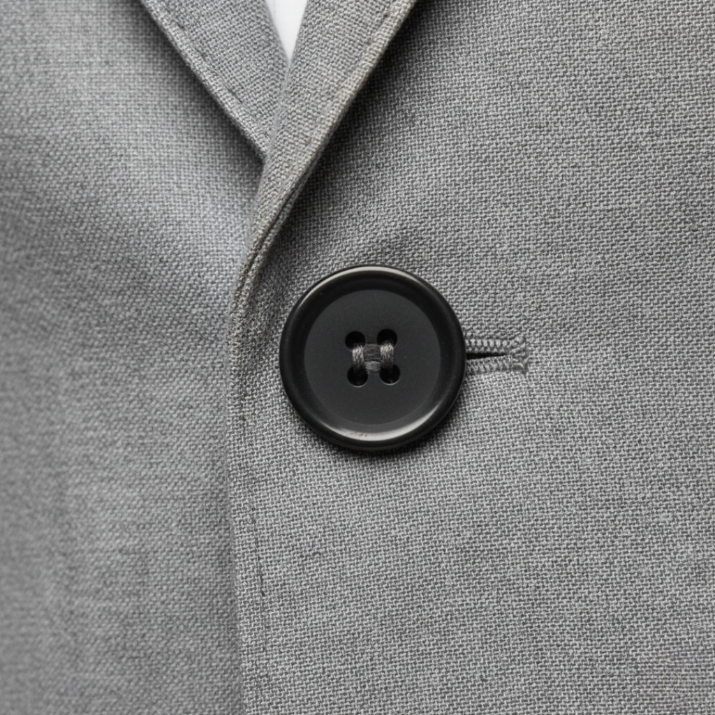 Mens Blazer Slim-Fit Structured Woven Single Button – Valdo