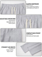 Mens Pant Wide Leg Drawstring Sweatpant Solid Relaxed Fit – Galdron