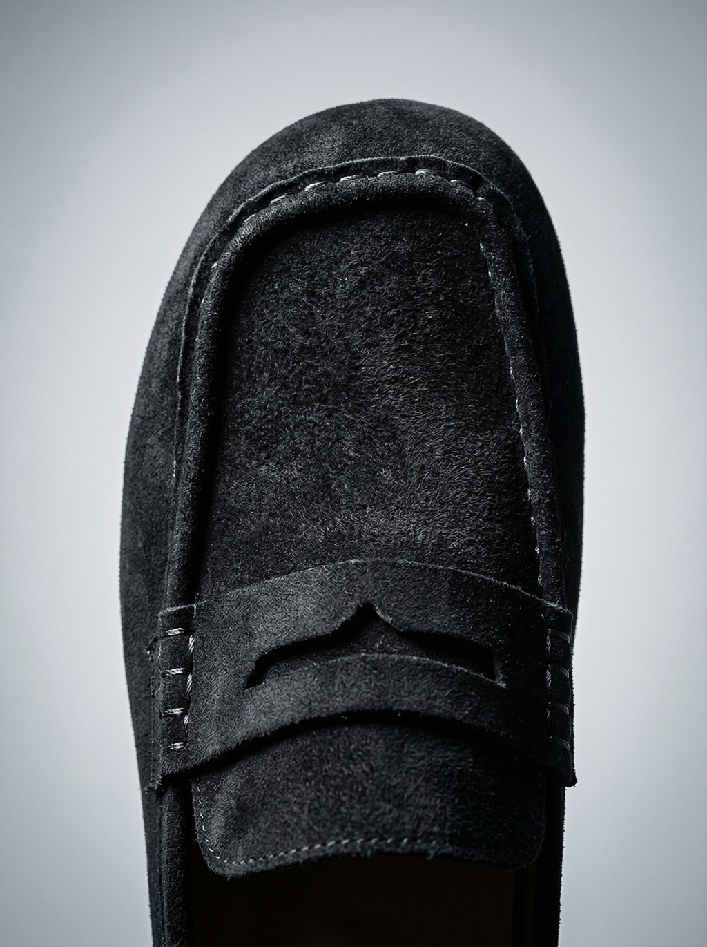 Men's Penny Mule Loafer Soft Touch Fabric Platform Sole – Monvel