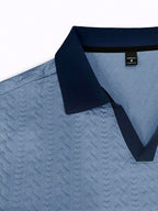 Mens Polo Shirt Contrast Binding Knit Short Sleeve – Valron