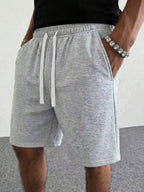 Mens Short Knit Drawstring Waist Casual Short – Talron