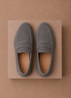 Model wearing men's slip-on loafer – TARLANO