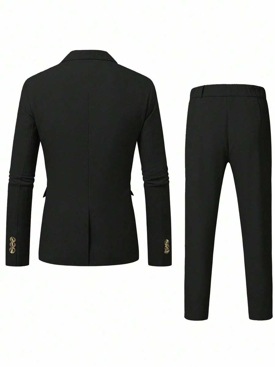 Men's Suit Blazer and Pants Set Slim Business Formal – Garvon