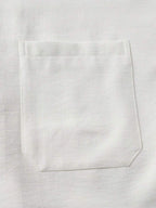 Mens T-Shirt Faux Linen Oversized Fit Short Sleeve Casual Shirt – Valner