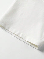 Mens T-Shirt Faux Linen Oversized Fit Short Sleeve Casual Shirt – Valner