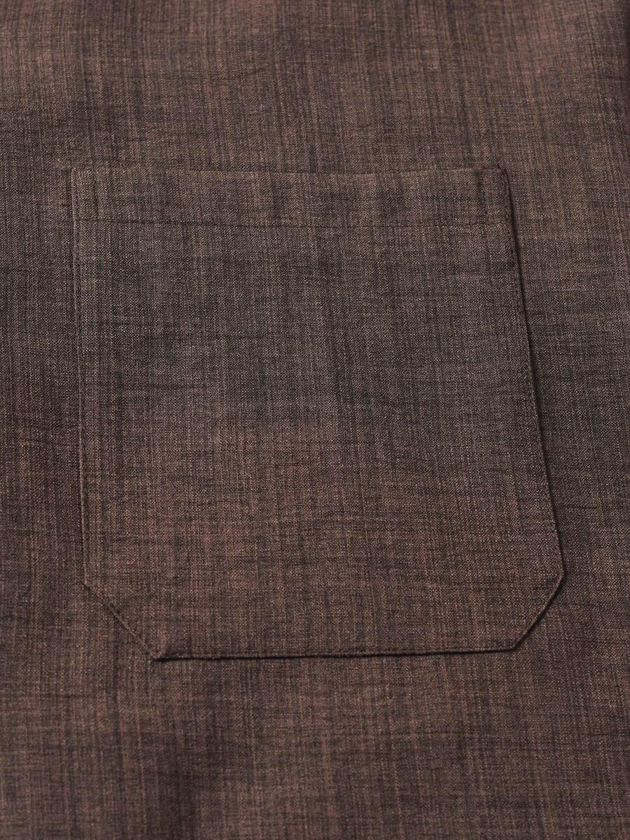 Mens T-Shirt Faux Linen Oversized Fit Short Sleeve Casual Shirt – Valner