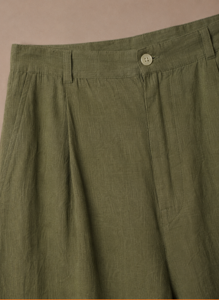 Mens Trouser Linen Cotton Relaxed Fit Summer Pants – Falren