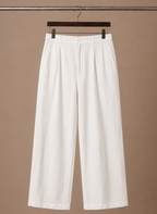 Mens Trouser Linen Cotton Relaxed Fit Summer Pants – Falren