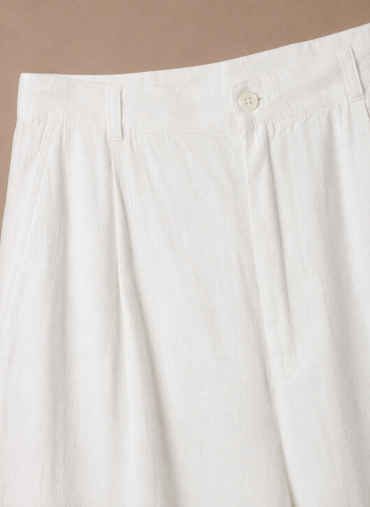 Mens Trouser Linen Cotton Relaxed Fit Summer Pants – Falren