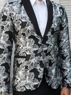 Mens Trouser Suit Shawl Collar Blazer Two-Piece Set – Vandro