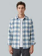 Button-down shirt — On Model - Upper Body | Generated by Modelize