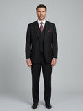 3-piece suit with vest — On Model - Neutral | Generated by Modelize