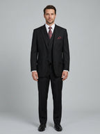 3-piece suit with vest — On Model - Neutral | Generated by Modelize
