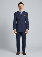 Double-breasted suit — On Model - Neutral | Generated by Modelize