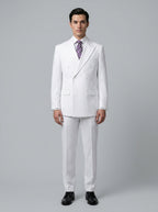 Double-breasted suit — On Model - Neutral | Generated by Modelize