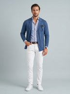 Knit Blazer — On Model - Neutral | Generated by Modelize