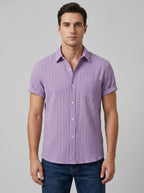 Short-sleeve shirt — On Model - Upper Body | Generated by Modelize