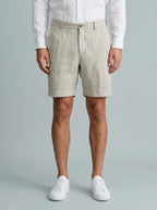 Linen shorts — On Model - Lower Body | Generated by Modelize