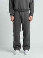 Oversized Tracksuit Set — On Model - Lower Body | Generated by Modelize