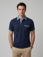 Polo Shirt — On Model - Upper Body | Generated by Modelize