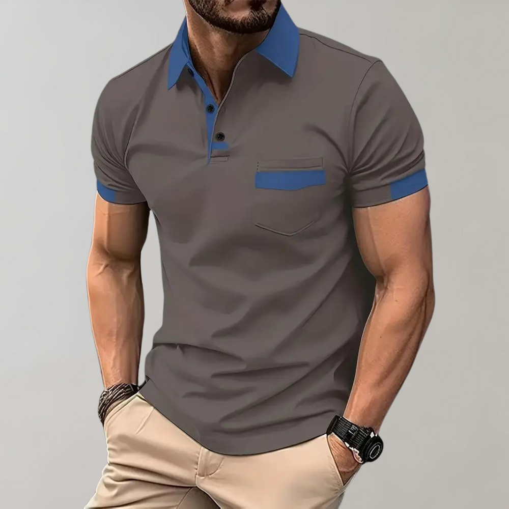 Polo Shirt Classic Cut Breathable Cotton – Faldo