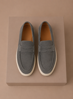 Suede Penny Loafers Lightweight Slip-On – Renvo