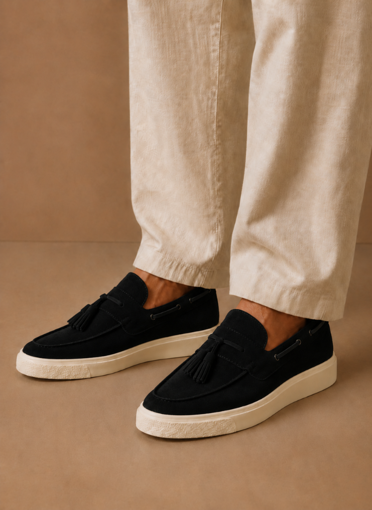 Suede Tassel Loafer Slip-On Sneaker Moc-Toe – Talsen