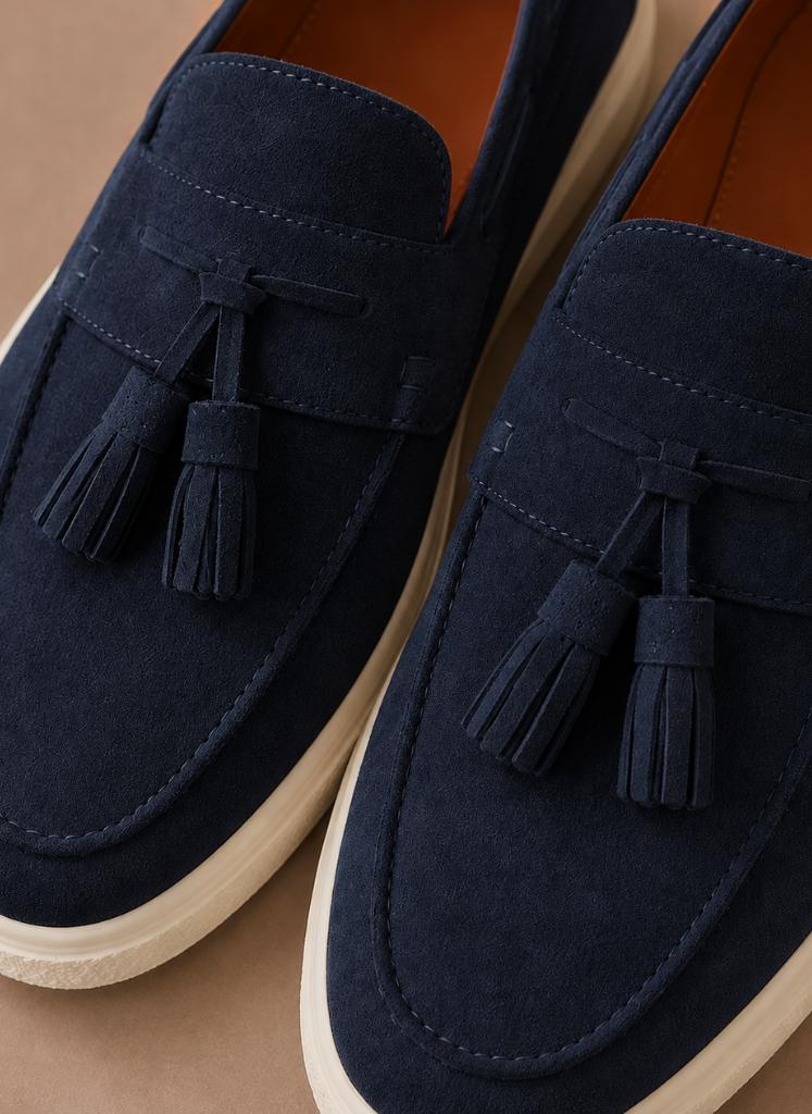 Suede Tassel Loafer Slip-On Sneaker Moc-Toe – Talsen