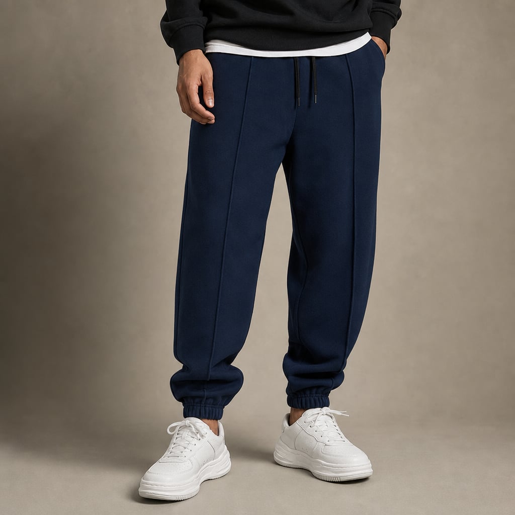 Cargo Pants Relaxed Fit Stretch Woven in Dark Blue – Tarlano Premium Menswear