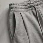 Cargo Pants Relaxed Fit Stretch Woven Gray – Fabric and Detail Close-Up